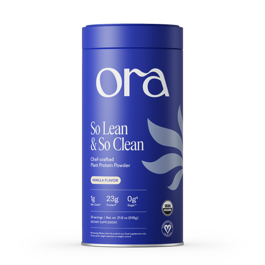 Ora So Lean & So Clean Organic Vegan Plant-Based Protein Powder 20 Servings