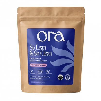 Ora So Lean & So Clean Organic Vegan Plant-Based Protein Powder 20 Servings